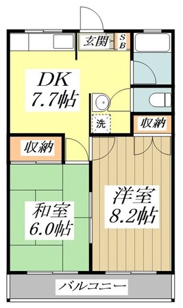 チェリーパークの物件間取画像